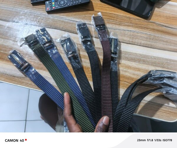 Ceintures résistantes pour homme