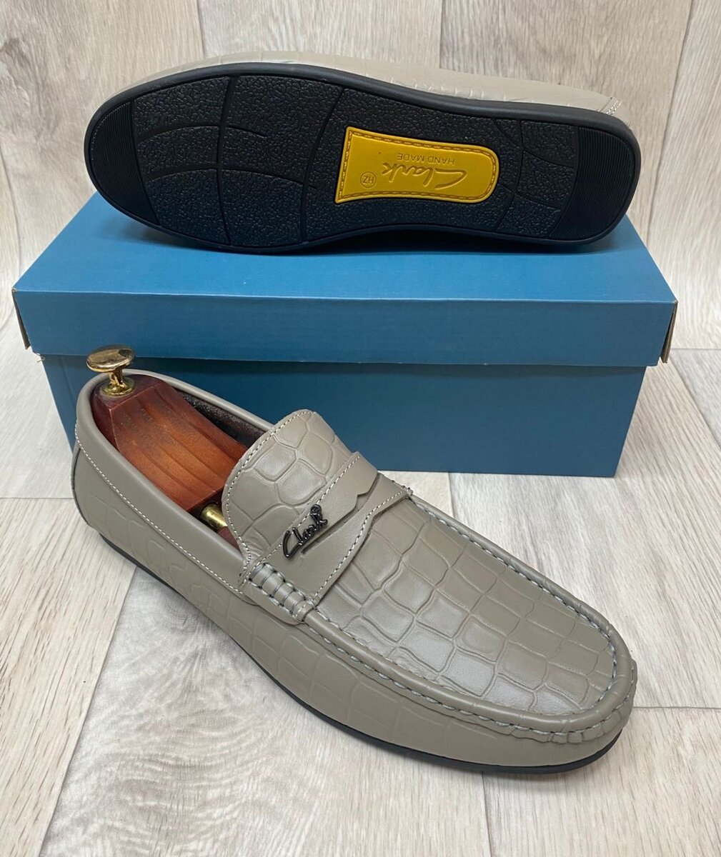 Mocassins élégants en cuir pour hommes