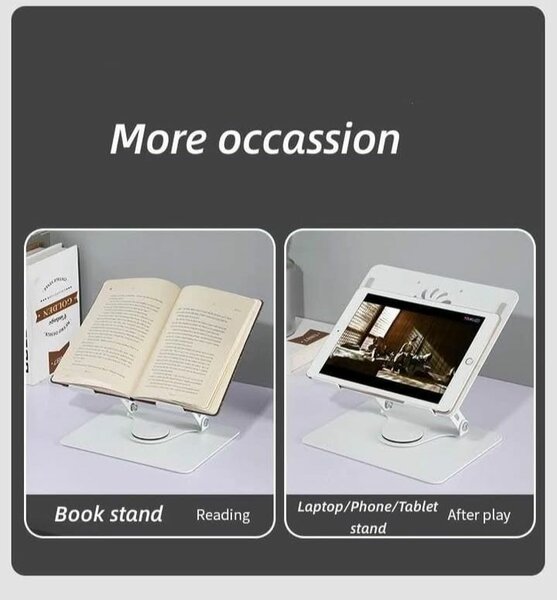 Support d'ordinateur portable rotatif à 360°