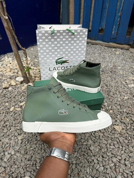 Baskets montantes Lacoste