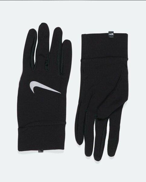 Gants de sport Nike noirs