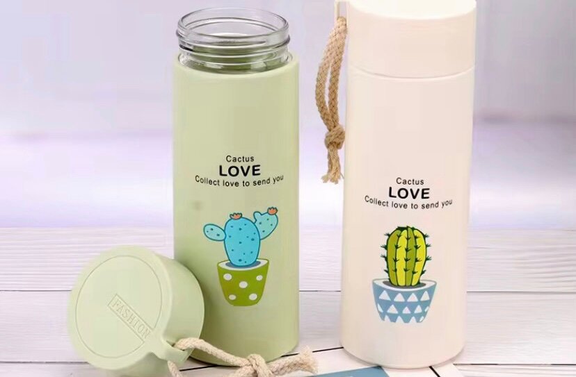 Bouteille Thermos Cactus