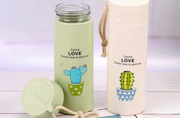 Bouteille Thermos Cactus