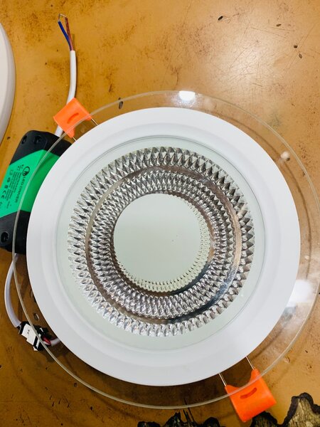 Spot LED encastré 12w 3colors