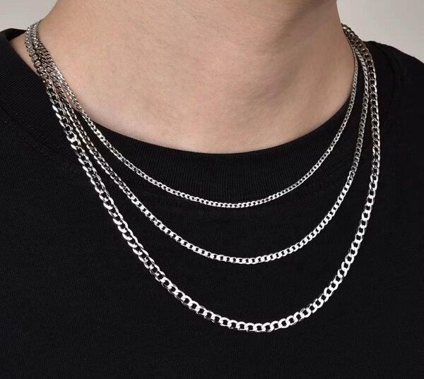 Chaîne et Bracelet en Acier