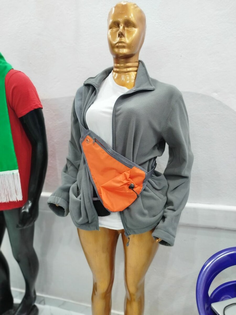 Veste polaire zippée unisexe