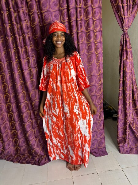 Boubou et voile