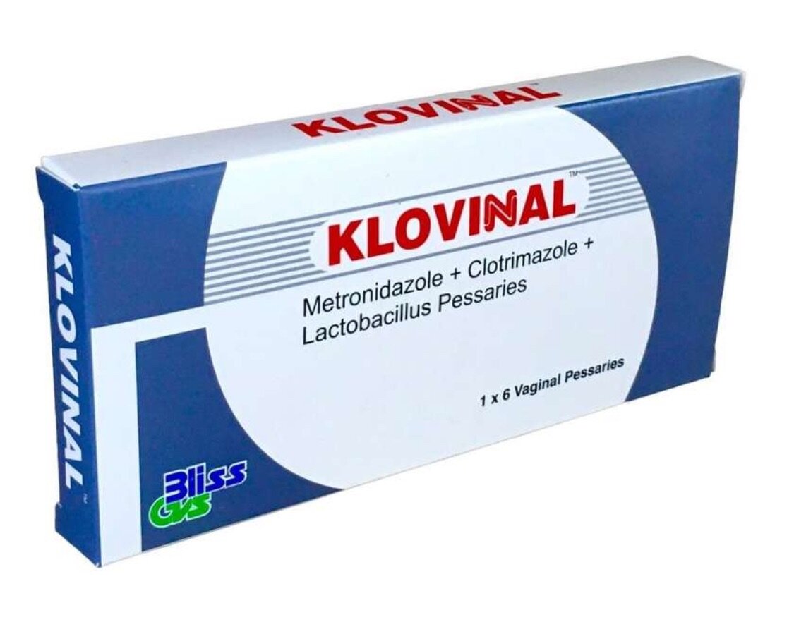 Klovinal Pessaries full pack