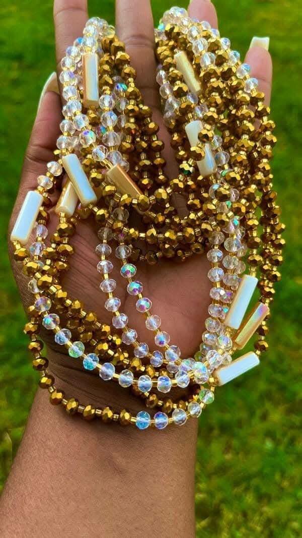 Ceinture élégante multi-rangs