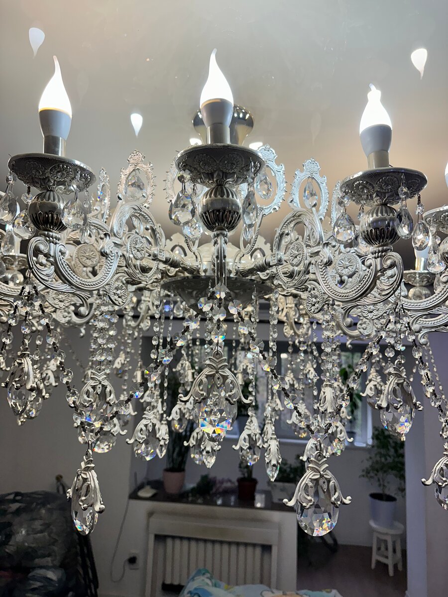 Люстра со Шведским стеклом