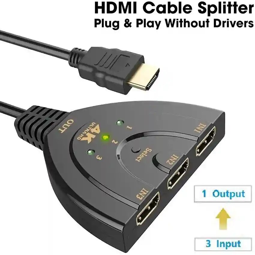 3 port HDMI Switch