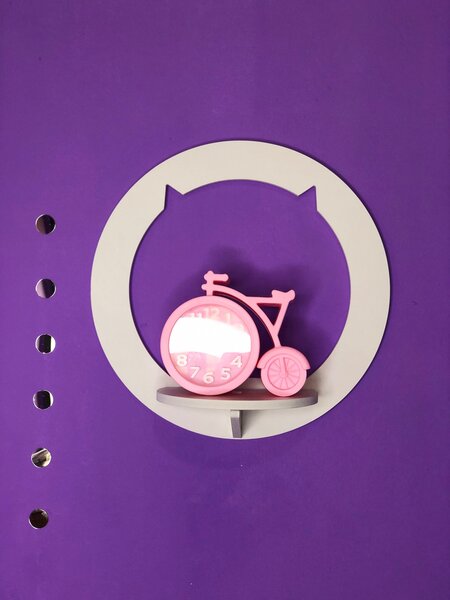 Floating wall shelves (Round shape )