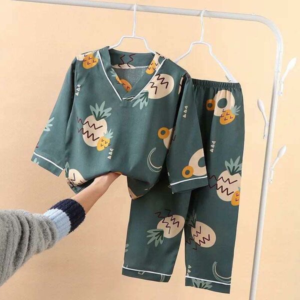 Pyjama pour enfant vert