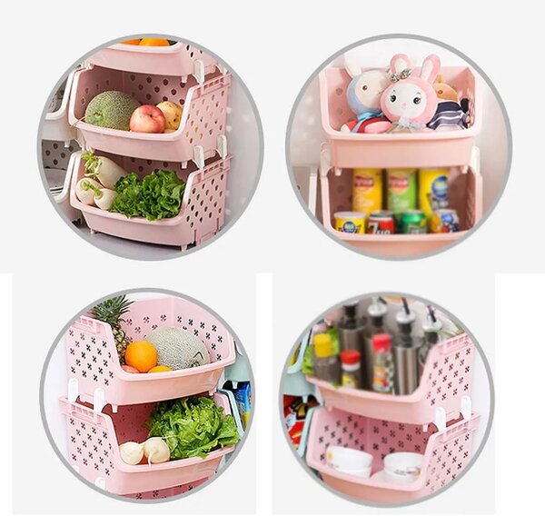 Étagère rangement de cuisine de fruit