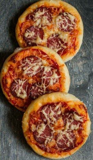 Mini Pizzas Gourmandes