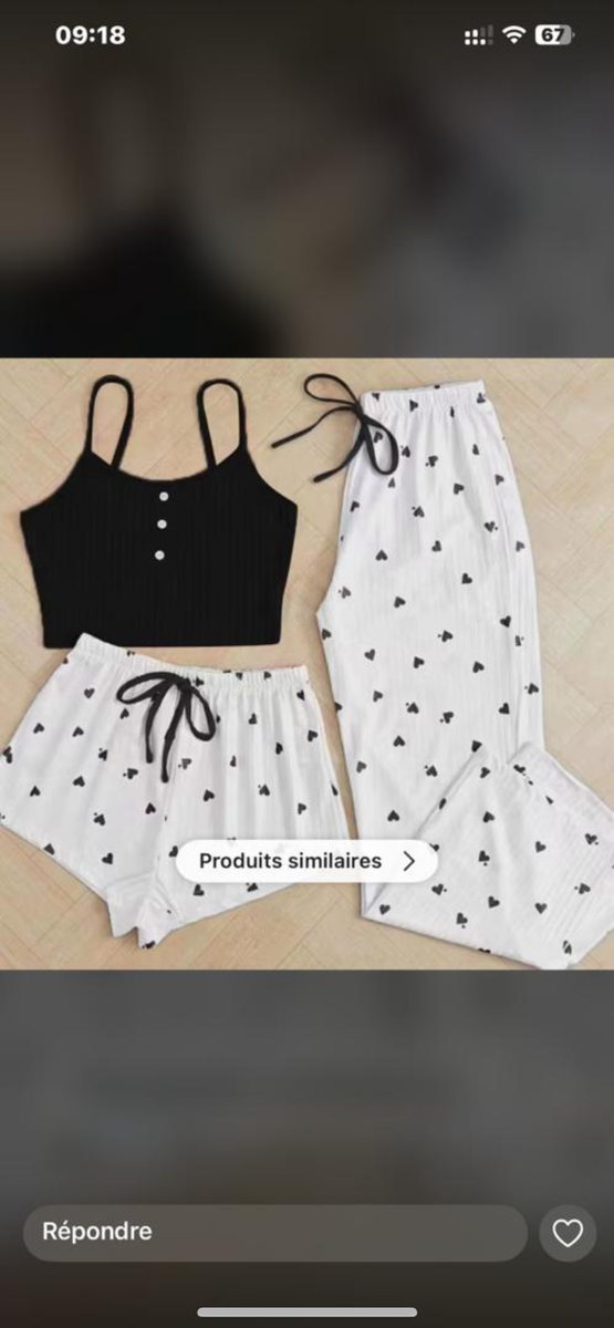 Ensemble Pyjama femme