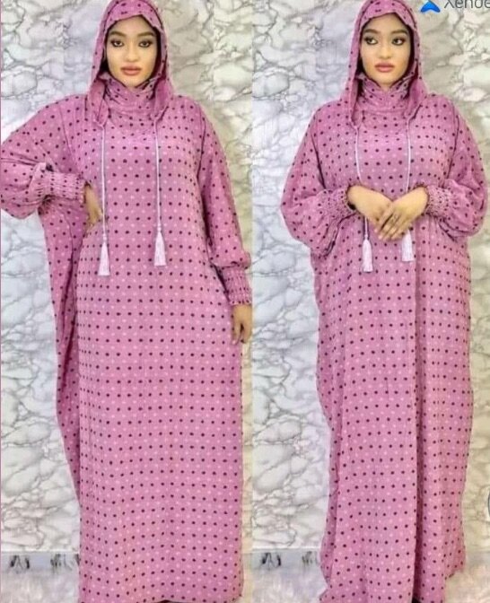 Robe musulmane à capuche