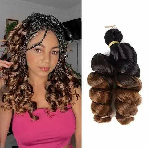 Italy curl hair extension