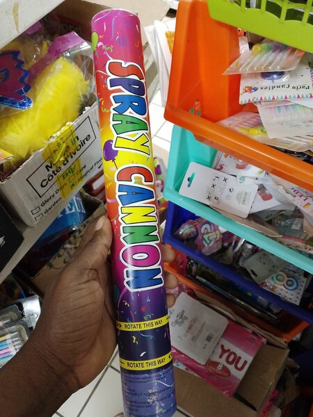 Canon à Confettis Spray 40cm