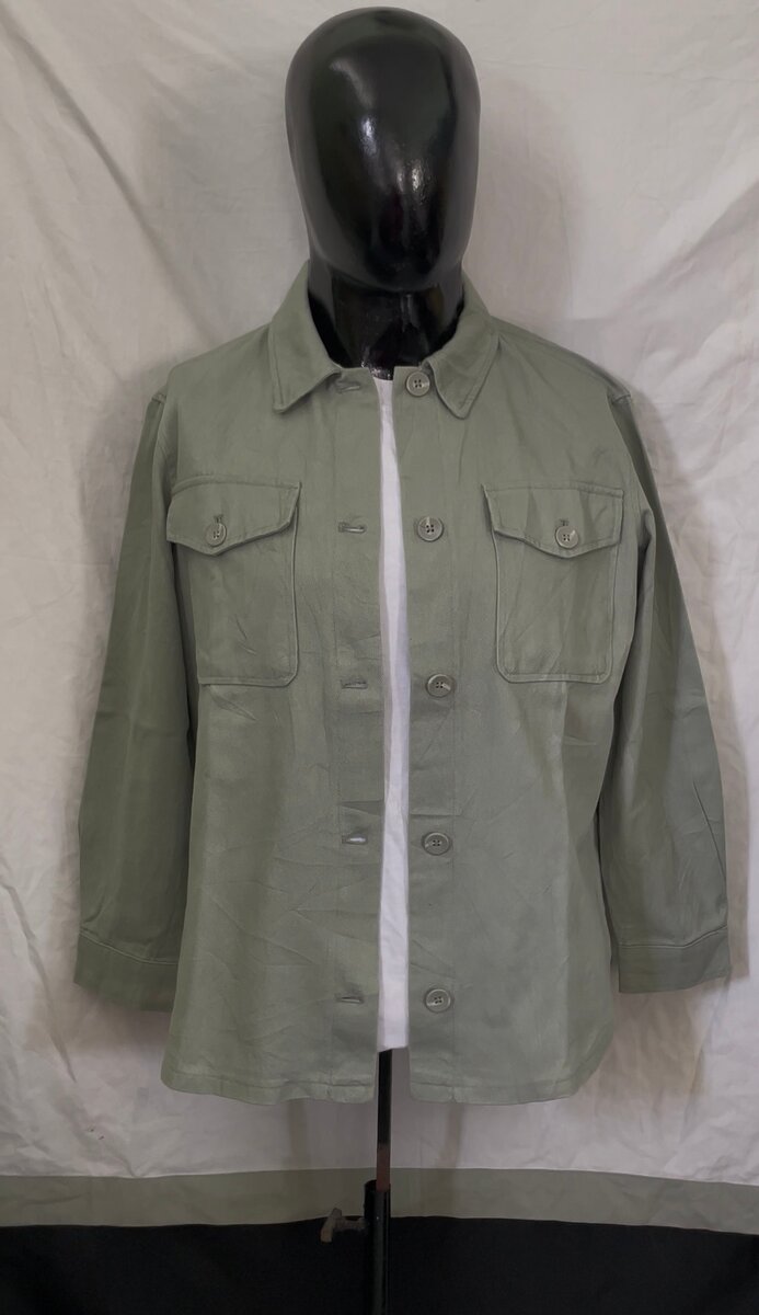 Veste utilitaire kaki