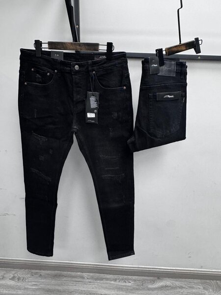 Jeans homme noirs slim