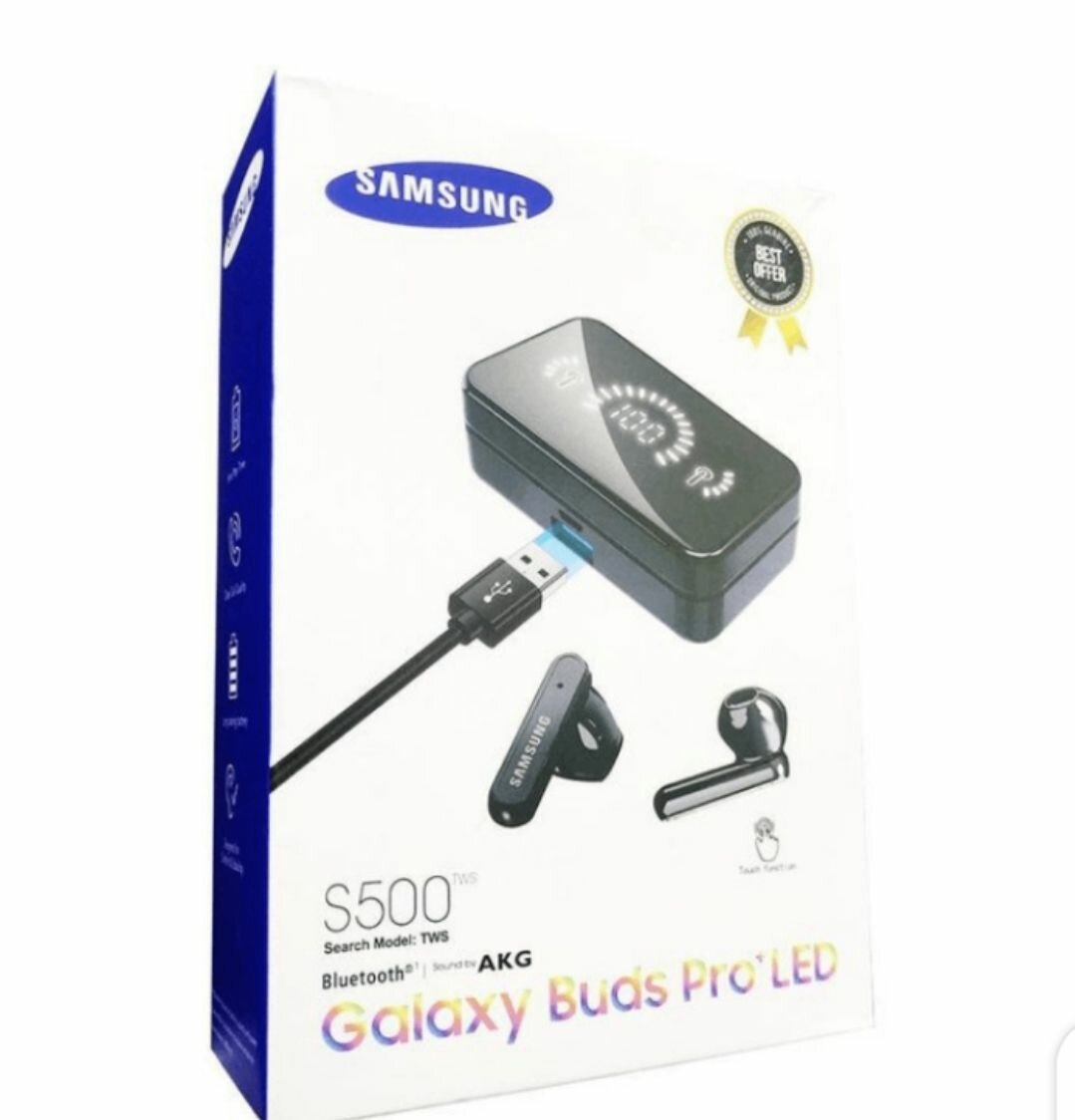 Écouteurs bluetooth Samsung en power bank