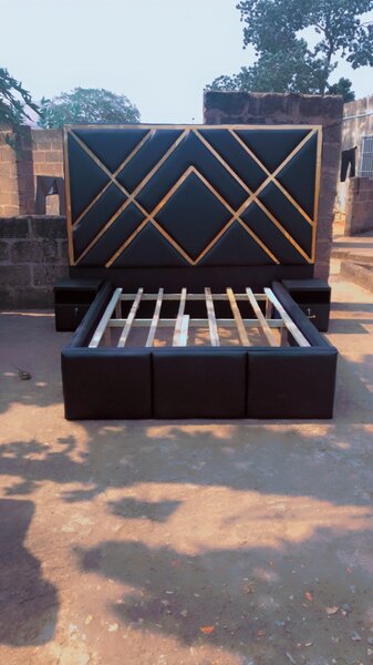 Double bed frame oversized