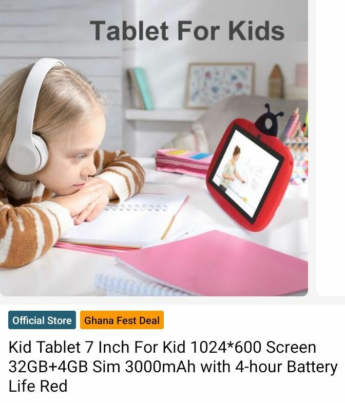Kids tablet
