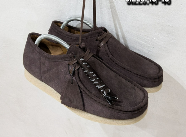 Original Clarks Wallabee-Oakmoss Suede
