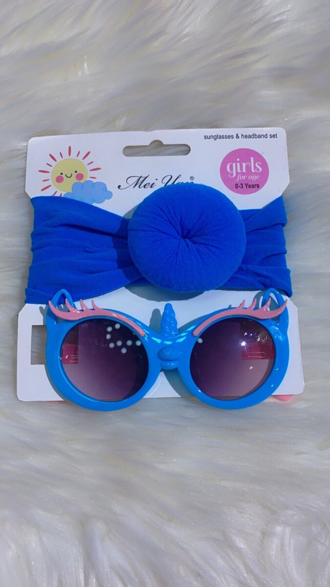 Sunglasses &headband set