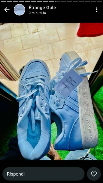 Baskets Classiques Bleues