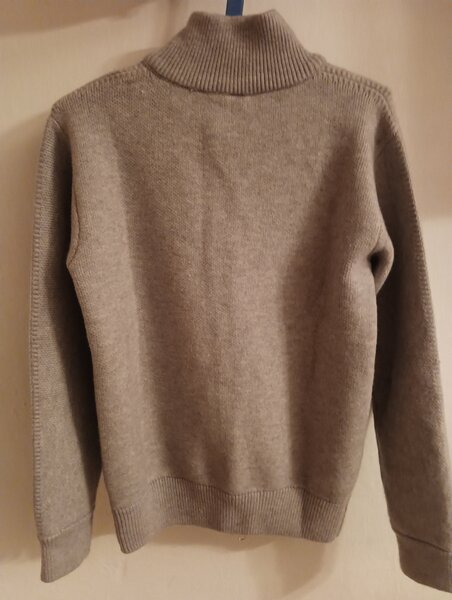 Даблзип кофта из мягкой и шерсти,взяная