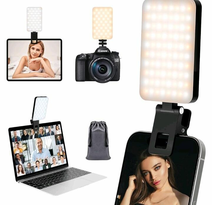 Lampe LED portable clip