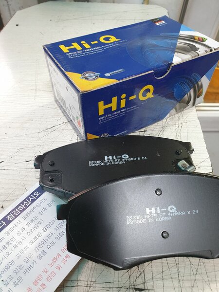 Колодки передние