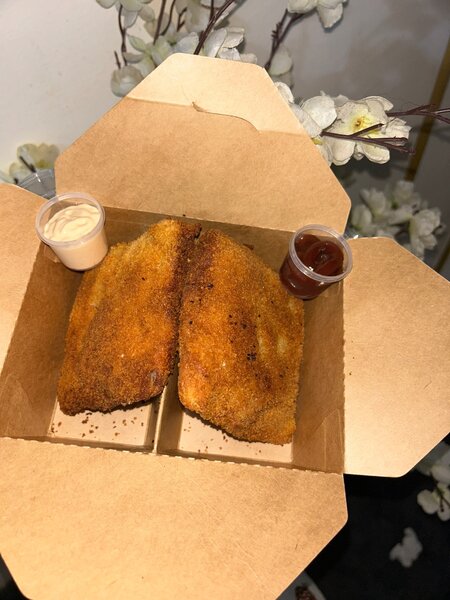 Croquettes croustillantes avec sauces