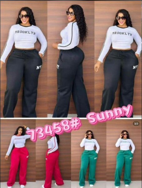 Pantalon décontracté NY femme