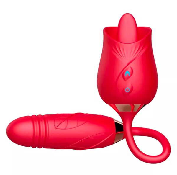 Rose Tongue Licking 2 in 1