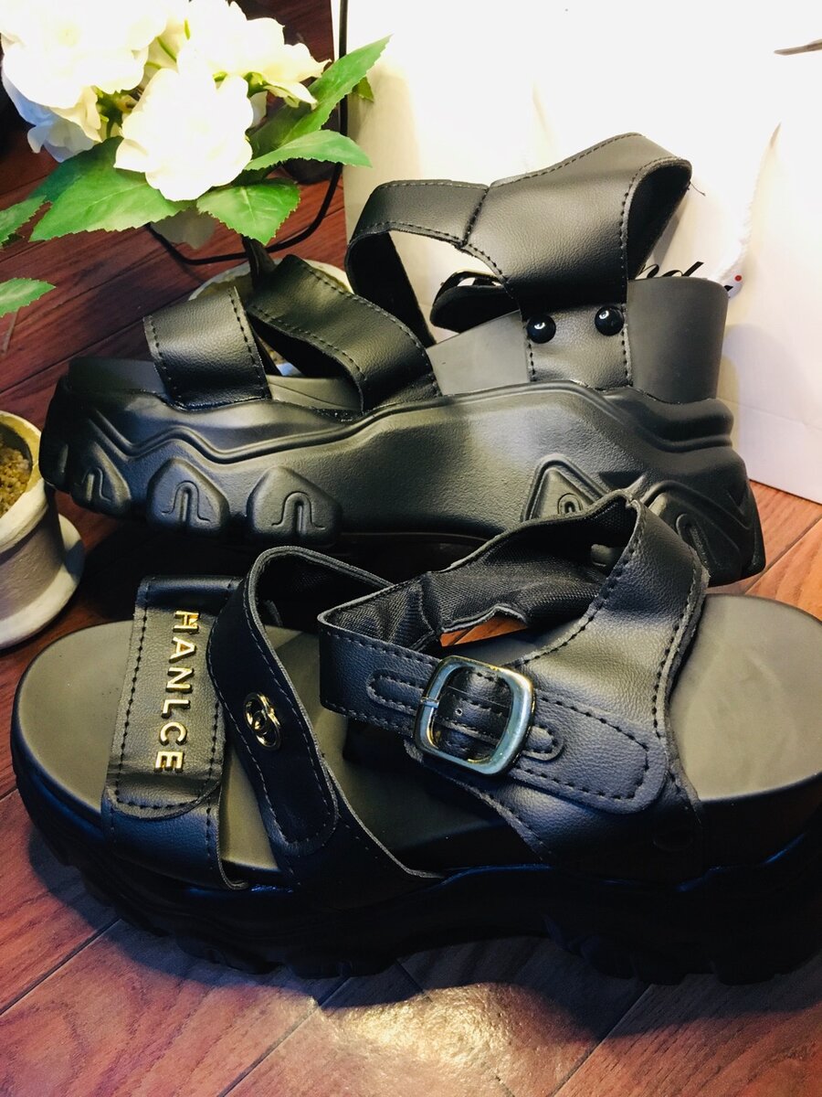 Chunky platform sandals