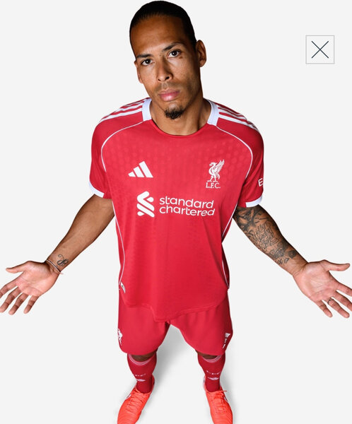 Maillot domicile de Liverpool