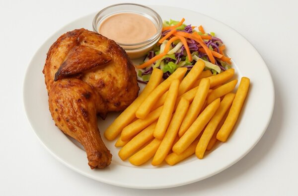 Délices de Poulet et Pommes Frites