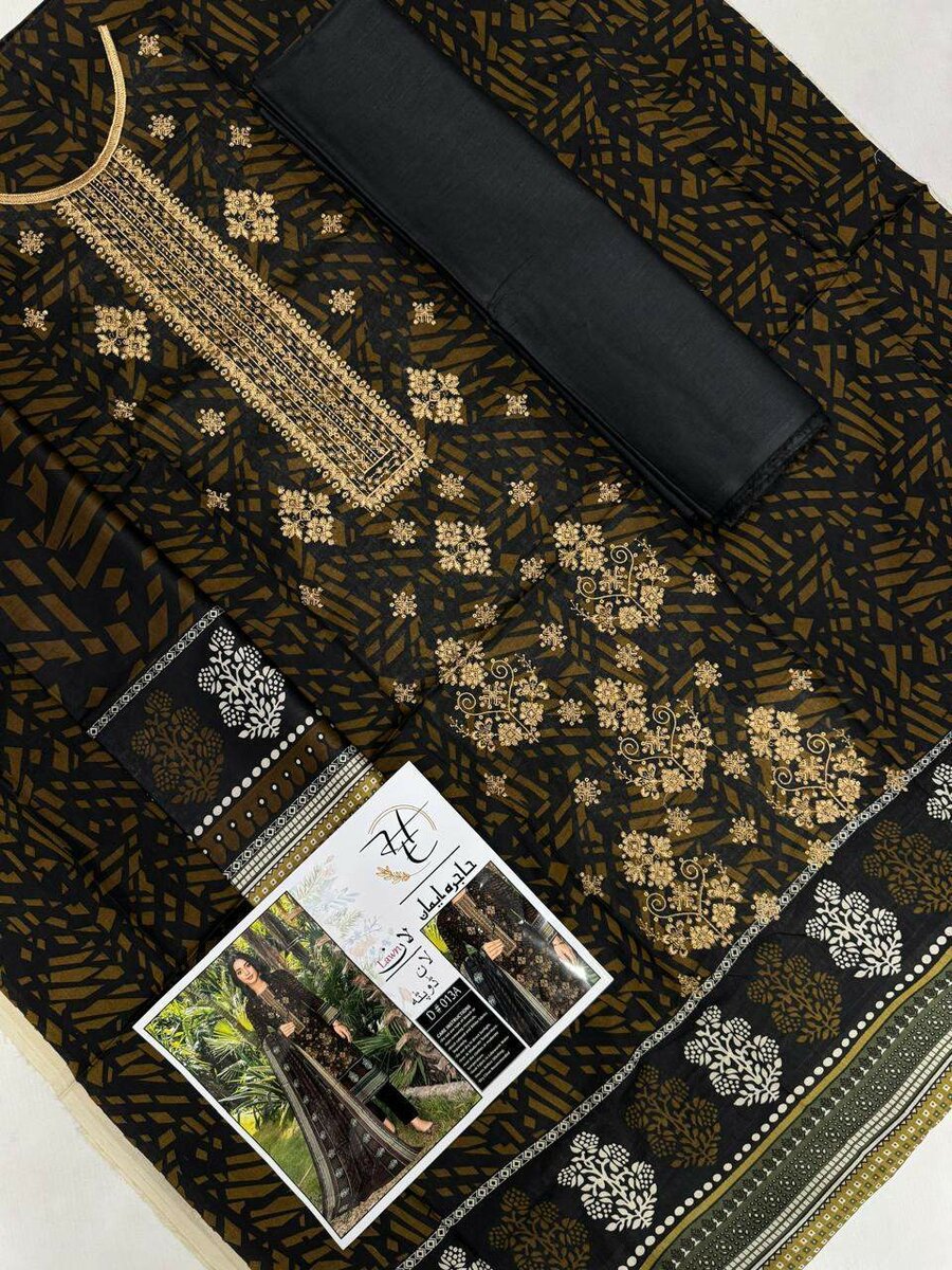 Rijaz Fashion Embroidery Lawn