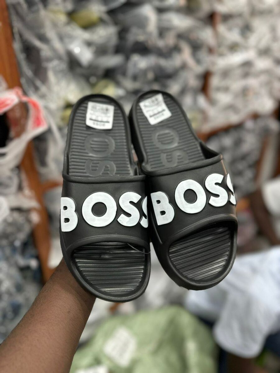 Claquettes "BOSS" homme