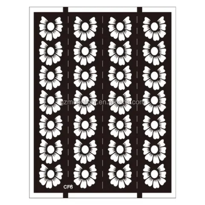 Pochoirs Tatouage Henna