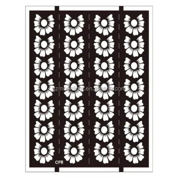 Pochoirs Tatouage Henna