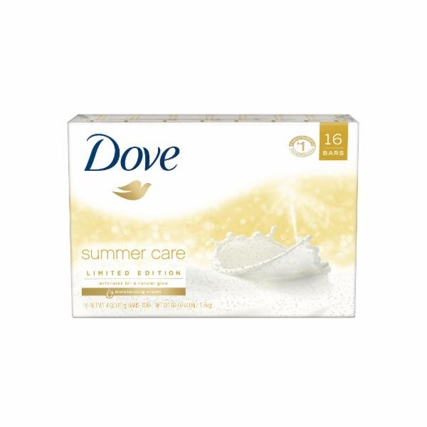 16 Pack Dove Summer Care Beauty Bar