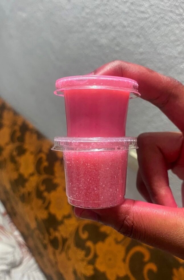 Gommage + crème de lèvres