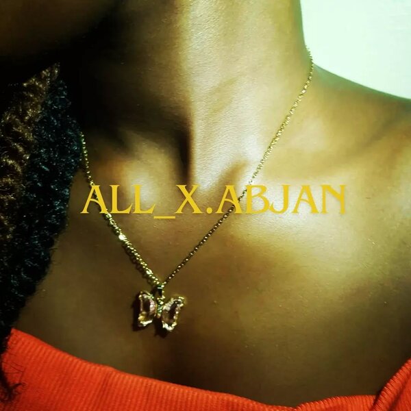 Collier "butterfly glow"8