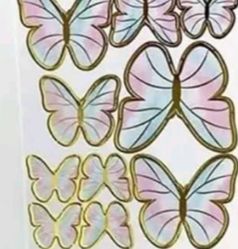 Artificial Butterflies for decorating cakes