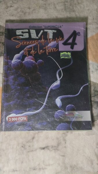 Livre SVT 4e SuperNova