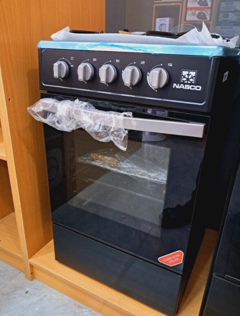 Nasco 4 burner gas stove 50×50cm with Grill